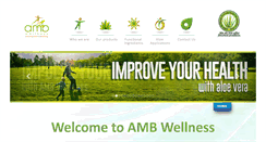 Desktop Screenshot of amb-wellness.com